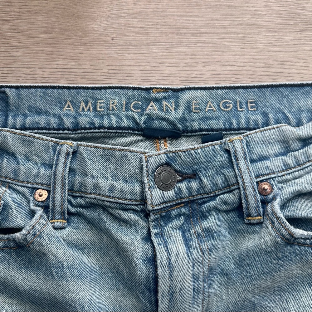 American Eagle Outfitters Light Blue Men's Straight Jeans 32x34 - Picture 2 of 8